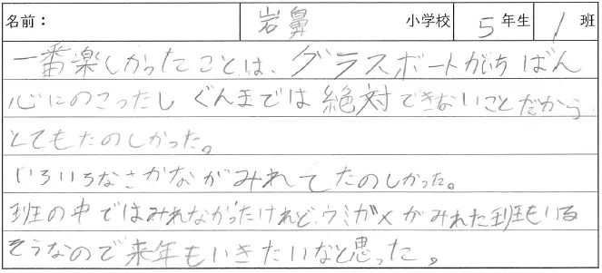 みんなの声13